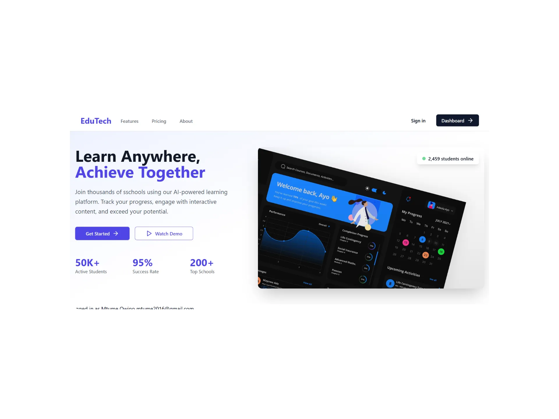 E-Learning SaaS Platform