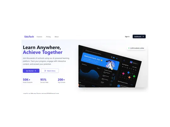 E-Learning SaaS Platform