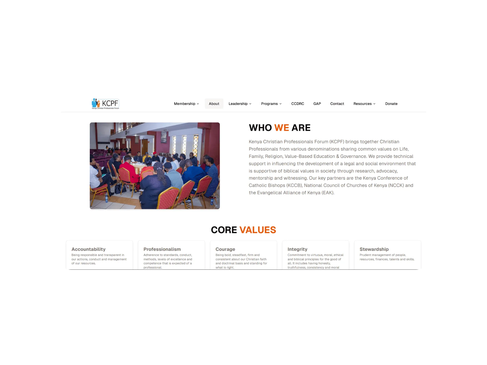 Kenyan Christian Professionals Forum